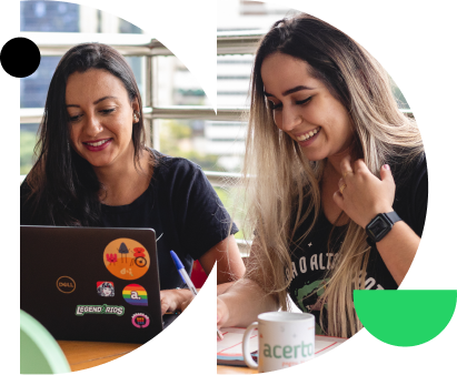 Mulheres trabalhando em equipe